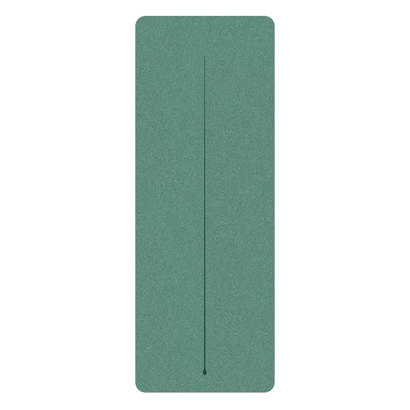 Matte PU rubber yoga mat, coconut fiber PU rubber yoga mat