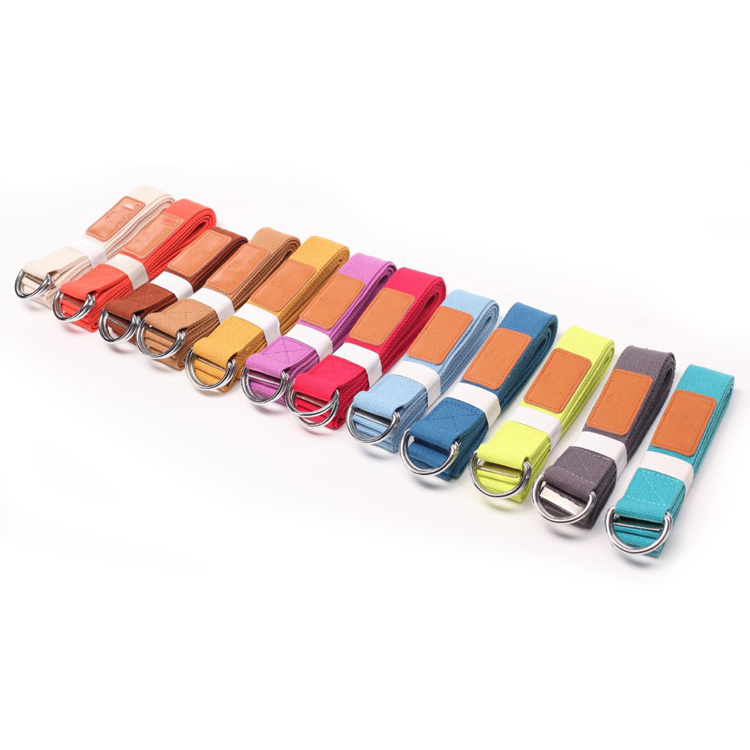 Tri-glide Button Yoga Strap