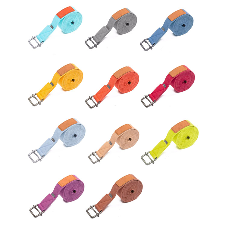 Tri-glide Button Yoga Strap