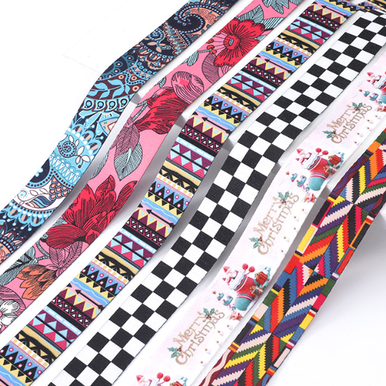 Printing-colored Yoga Strap