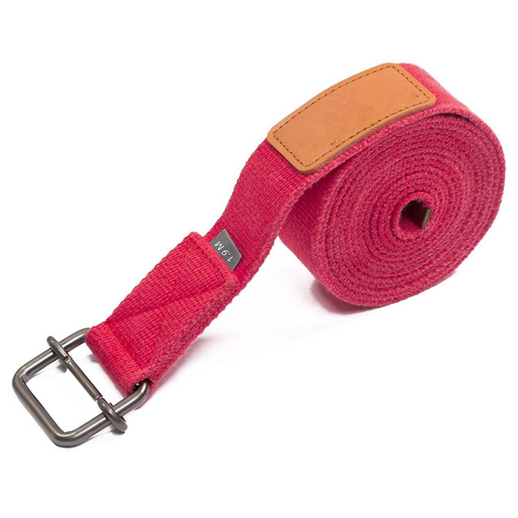 Tri-glide Button Yoga Strap