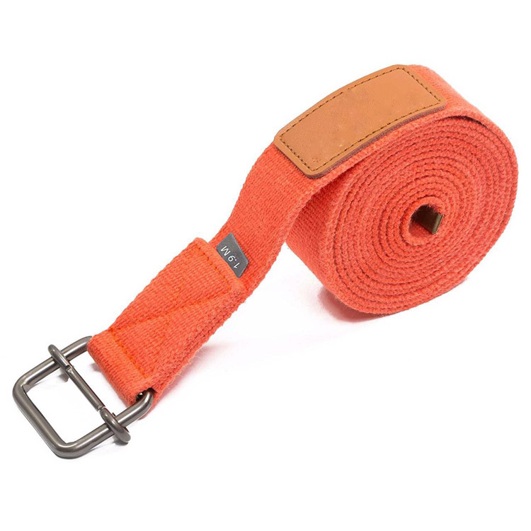 Tri-glide Button Yoga Strap