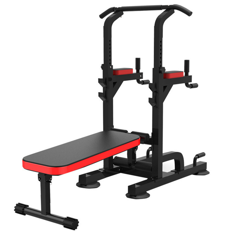 Power Tower Multi-Function Strength Training Dip Station Pull Up Bar