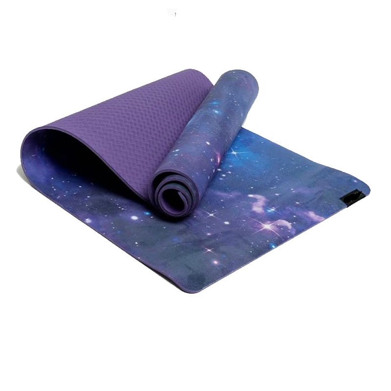 Suede Tpe yoga mat