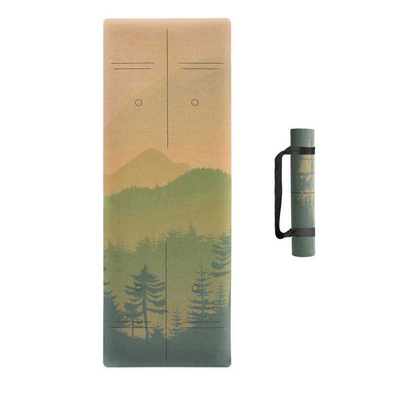 Cork TPE YOGA MAT
