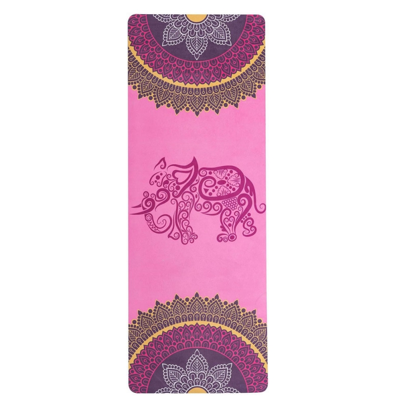 Suede TPE yoga mat